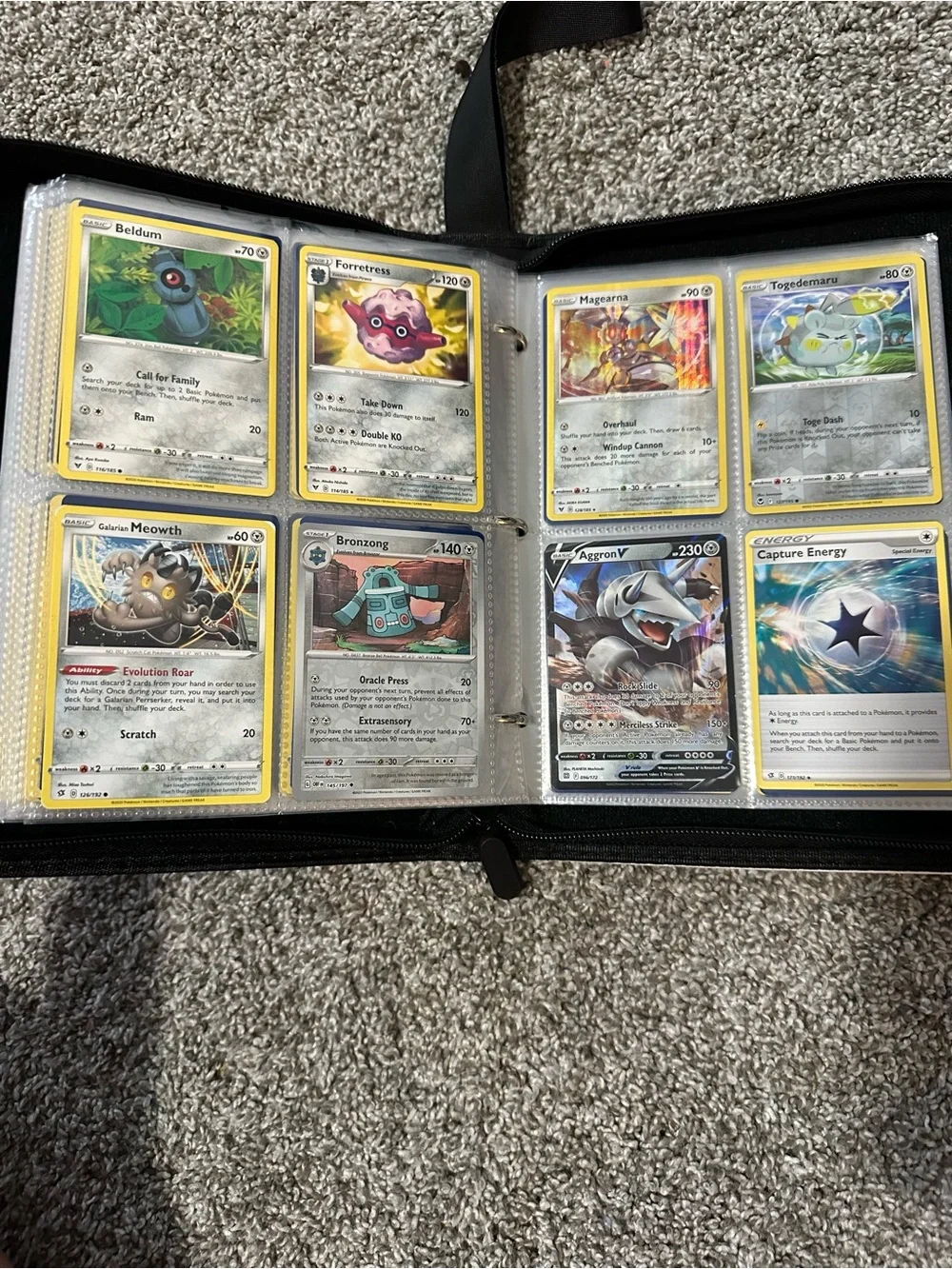 Pokémon Binder Filled with 400+ Cards!